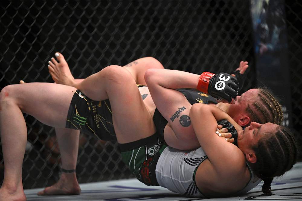 MMA Junkie’s Submission of the Month for March: Alexa Grasso shocks Valentina Shevchenko