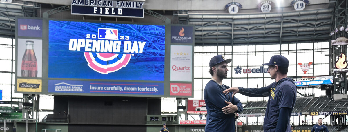 MLB fans roasted the Brewers for having a pregame flyover with the stadium roof closed