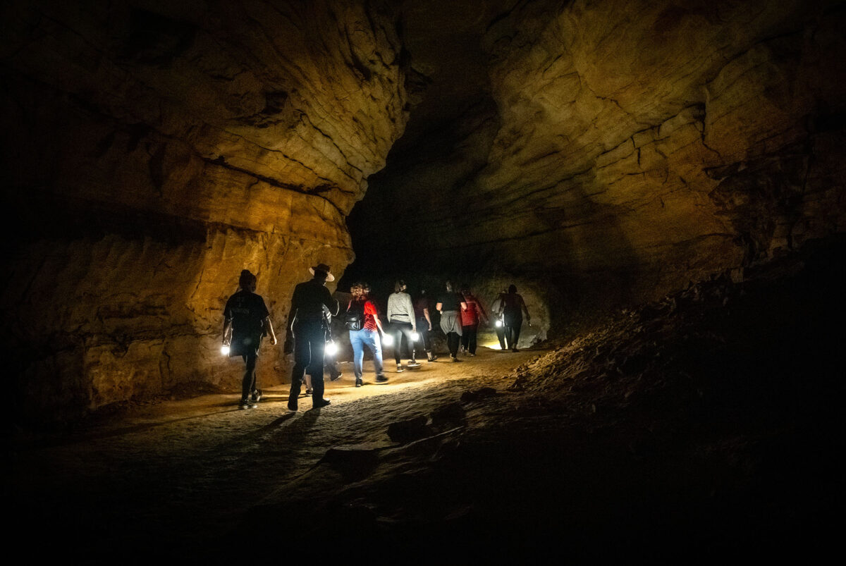 See what it’s like to take the chilling descent into Mammoth Cave
