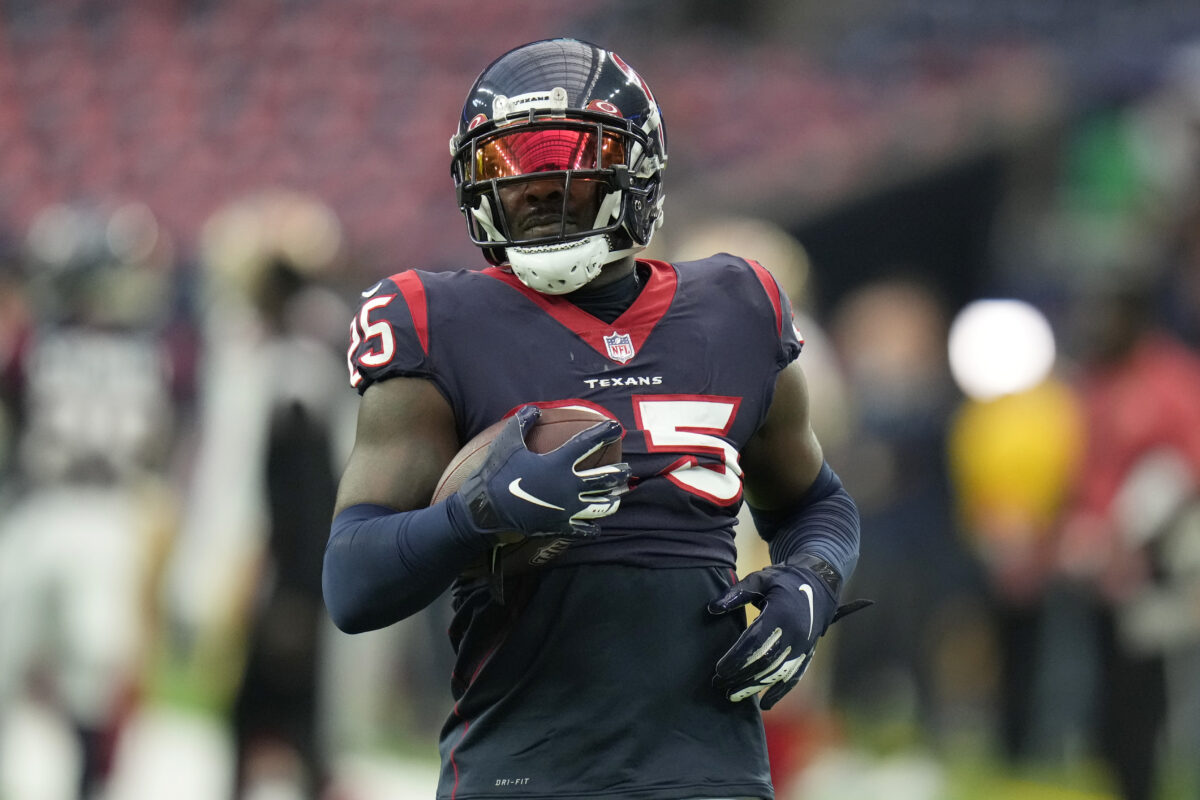 Texans CB Desmond King claims number 0