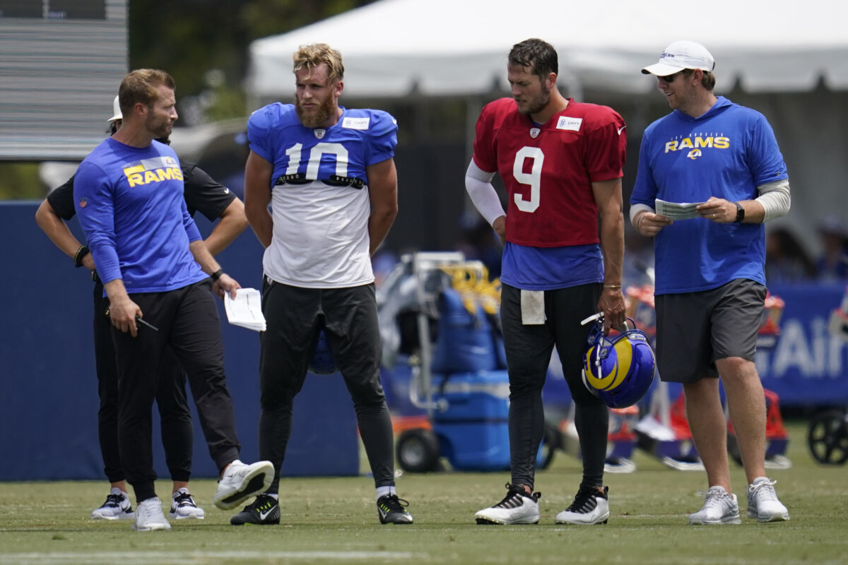 Look: Rams players arrive for 1st day of offseason program