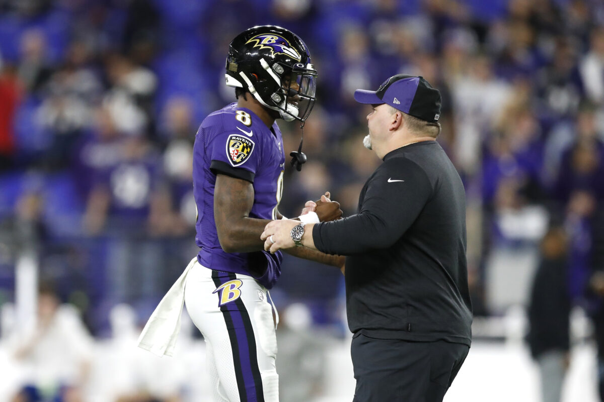 Former Ravens OC Greg Roman shares thoughts on coaching Ravens QB Lamar Jackson