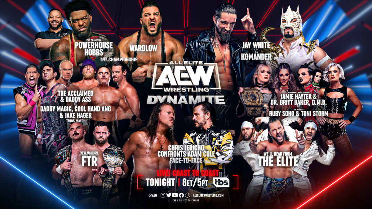 AEW Dynamite results: MJF, Sammy Guevara conspire against the other Pillars