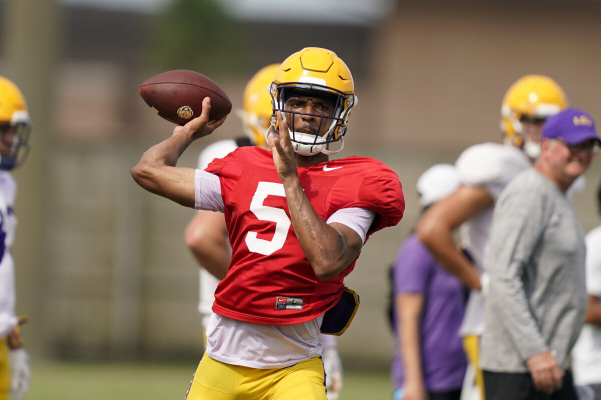 Stock Up, Stock Down: LSU’s 2023 spring game