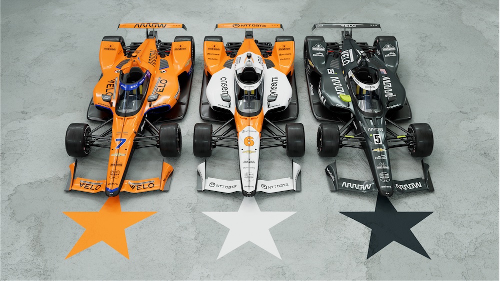 McLaren reveals special Triple Crown liveries for Indy 500