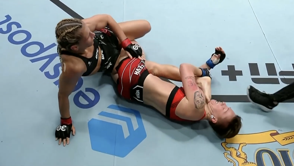 UFC Fight Night 223 video: ‘Russian Ronda’ Irina Alekseeva debuts with kneebar finish