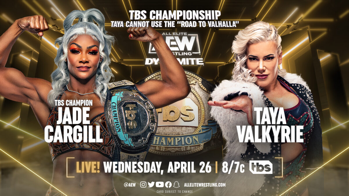 AEW Dynamite results: Jade Cargill squeaks by Taya Valkyrie to stay undefeated