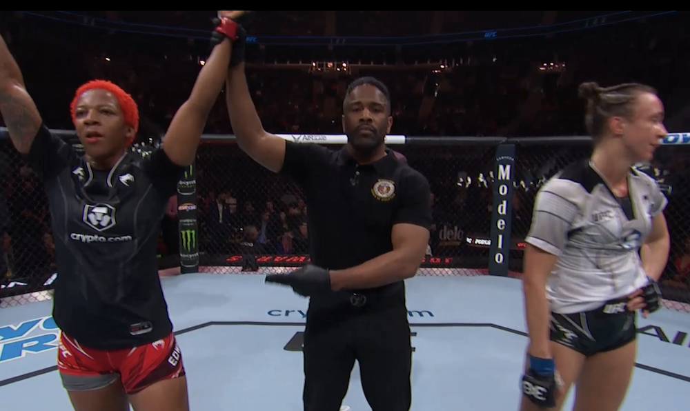 Commentators stunned by Joselyn Edwards’ split decision at UFC on ESPN 44: ‘As bad as I’ve ever seen’