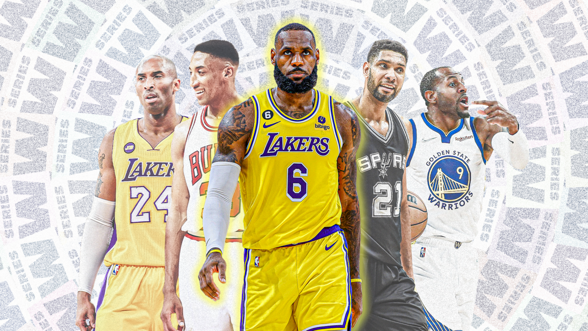 Ranking: The players with the most NBA playoff series won