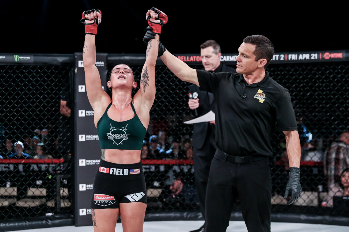 Randi Field proved a lot to herself at Bellator 293: ‘I could’ve done two more rounds’