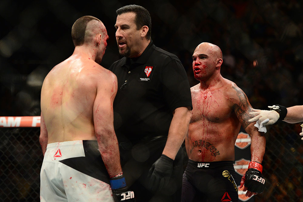 Robbie Lawler vs. Rory MacDonald from UFC 189 joins 2023 UFC Hall of Fame class