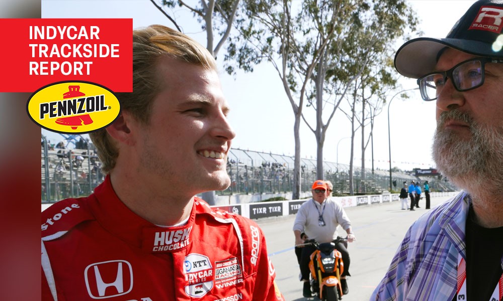 Friday IndyCar wrap-up with Marcus Ericsson and Marshall Pruett