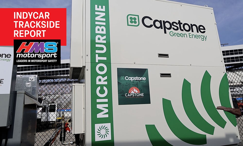 VIDEO: Capstone turbine powers Andretti Autosport hospitality