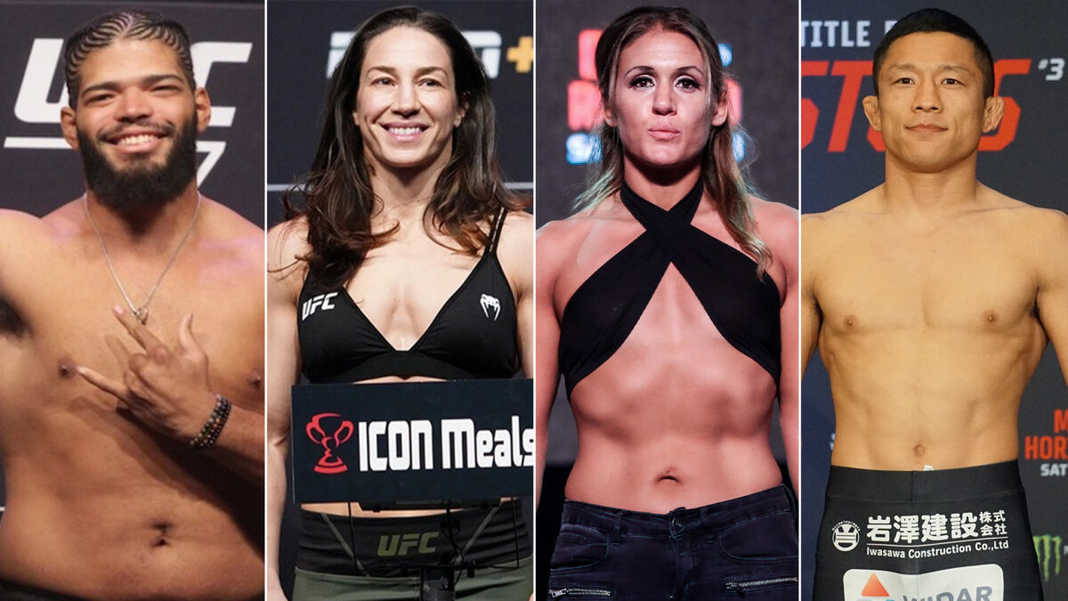 UFC veterans in MMA and boxing action April 21-23
