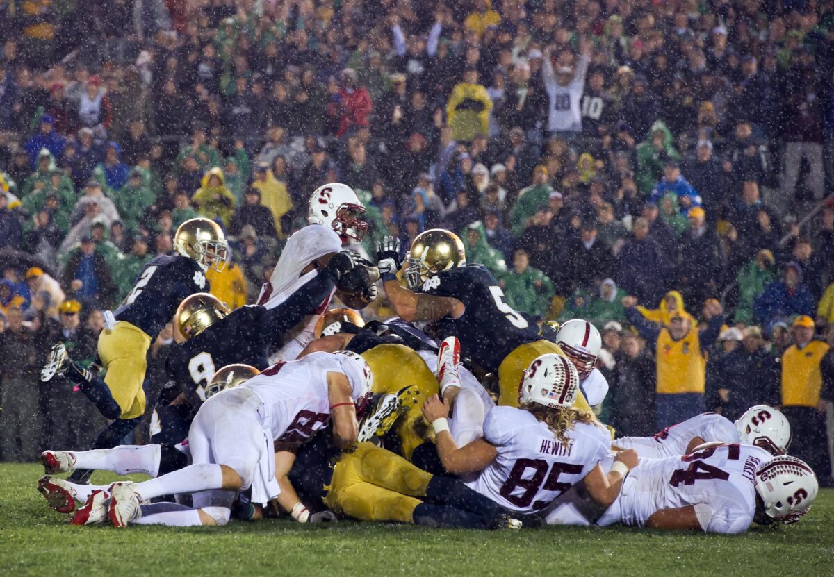 Watch: Top Ten defensive ending plays in Notre Dame football history