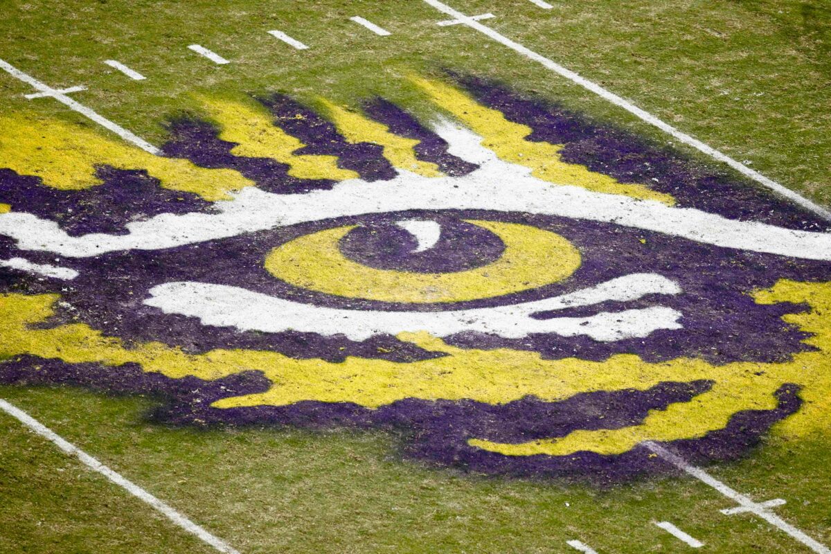 WATCH: True freshman Whit Weeks takes interception to the house in LSU’s spring game