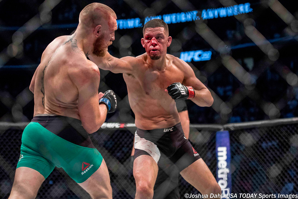 Conor McGregor: ‘I think Nate Diaz slaps the head off’ Jake Paul