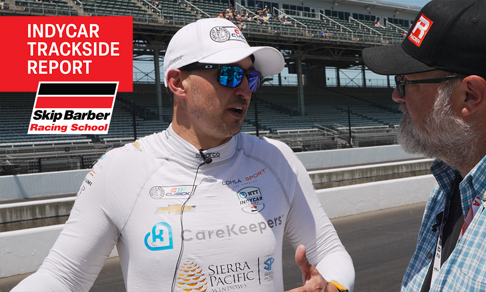 Indy 500 Trackside: Friday, May 26 with Rahal and Cusick