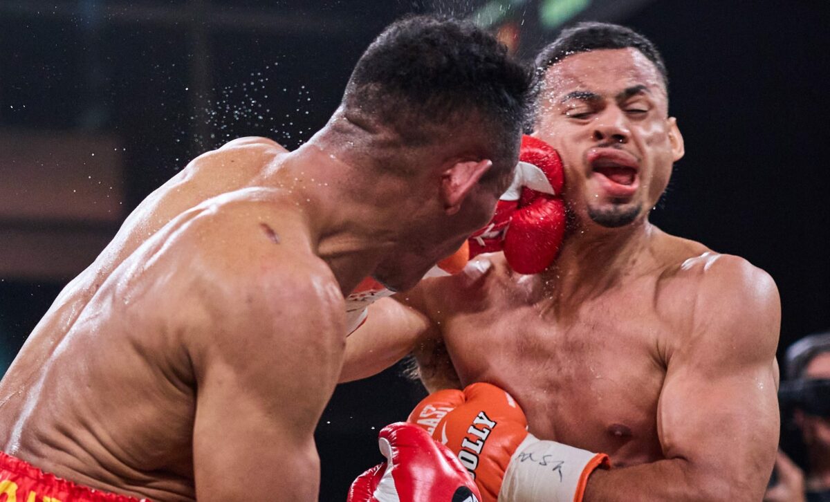 Rolando Romero becomes titleholder as result of controversial stoppage