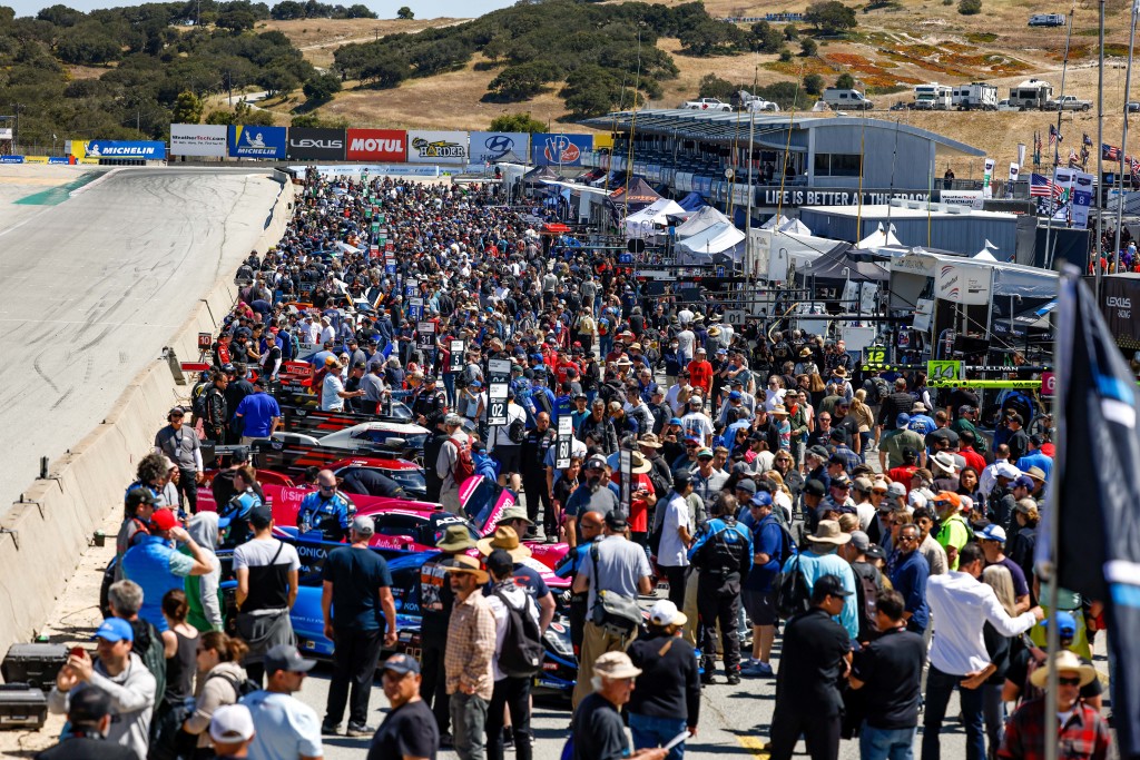 Largest-ever year-on-year climb in ticket sales for IMSA at Laguna Seca