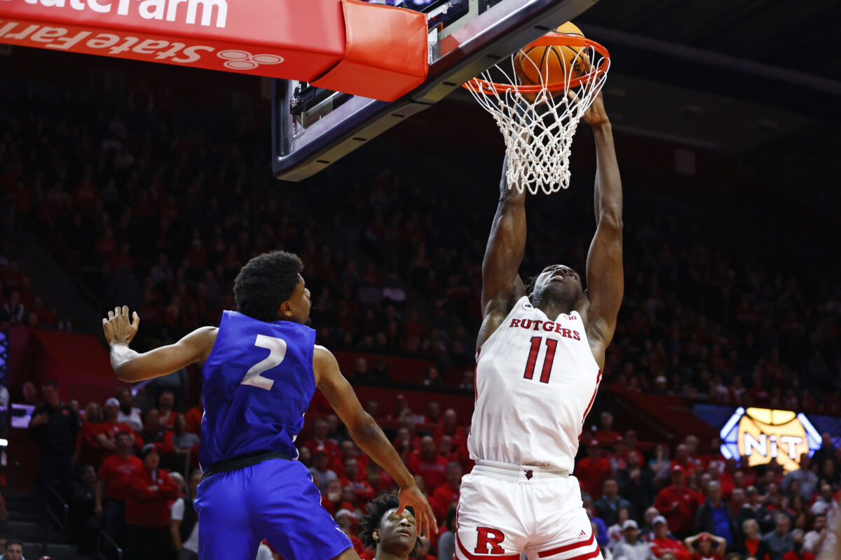 Watch: Rutgers basketball’s Cliff Omouryi is putting on a show for NBA scouts
