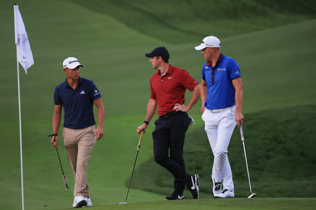 Rory McIlroy, Justin Thomas and Collin Morikawa: These featured groups for the 2023 PGA Championship at Oak Hill are loaded