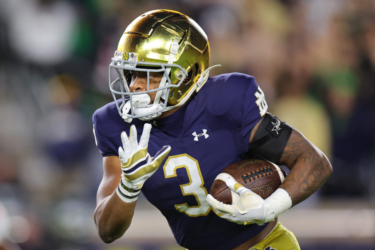 Former Notre Dame RB Logan Diggs commits to LSU
