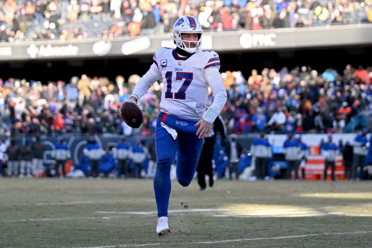 Which upcoming 2023 games are the Bills an early underdog in?