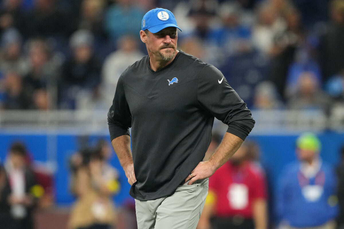 Dan Campbell gives a great line on why the Lions are playing the Chiefs in Week 1