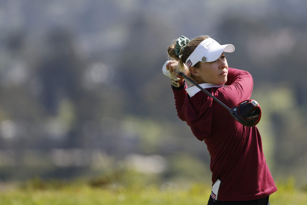 Nelly Korda will have Joe LaCava on the bag for the LPGA’s Cognizant Founders Cup