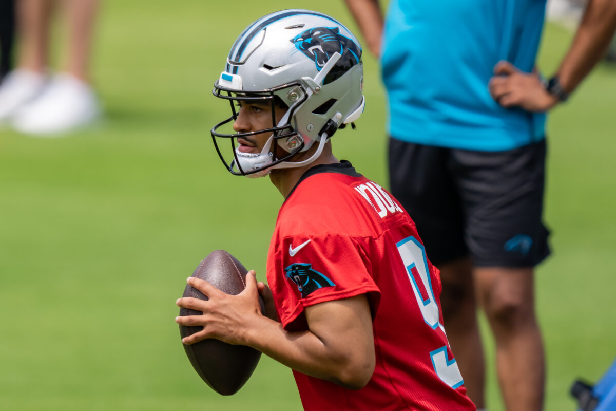 Carolina Panthers offensive coordinator weighs in on Bryce Young height concerns