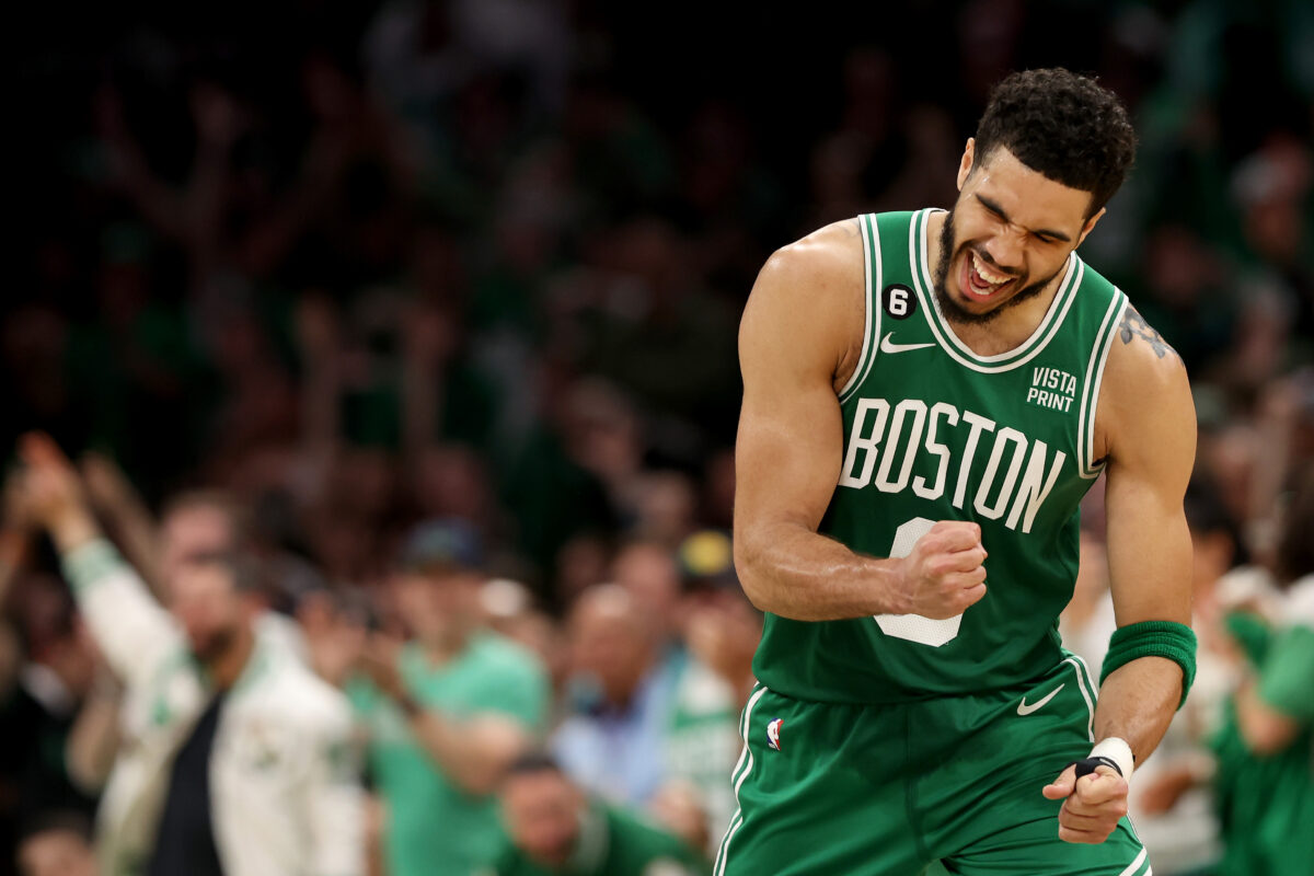 Boston’s Jayson Tatum opens up about his Celtic pride after Game 7 blowout of 76ers