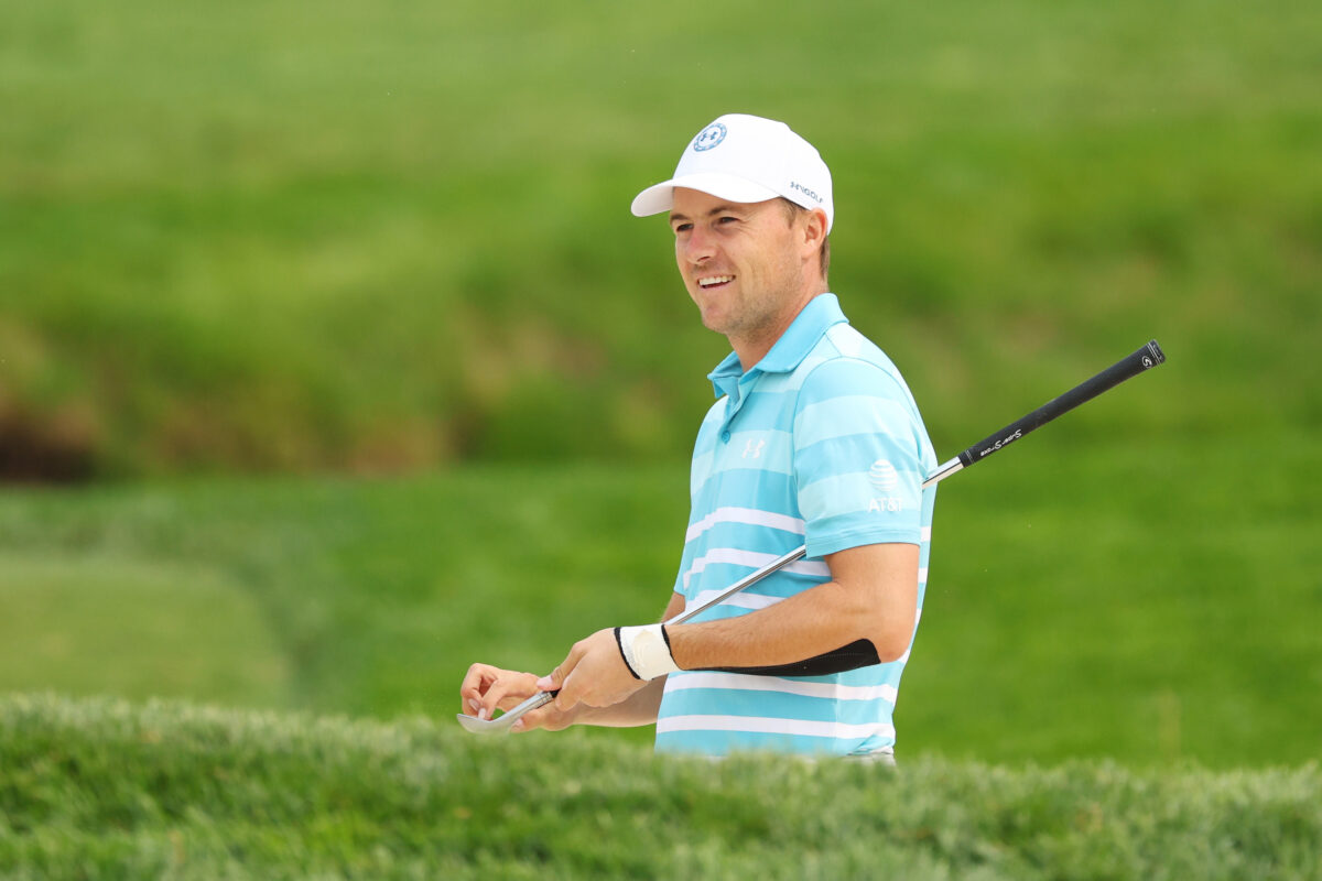 Jordan Spieth ‘popped and jammed’ his wrist playing with his son, but insists he’s better now