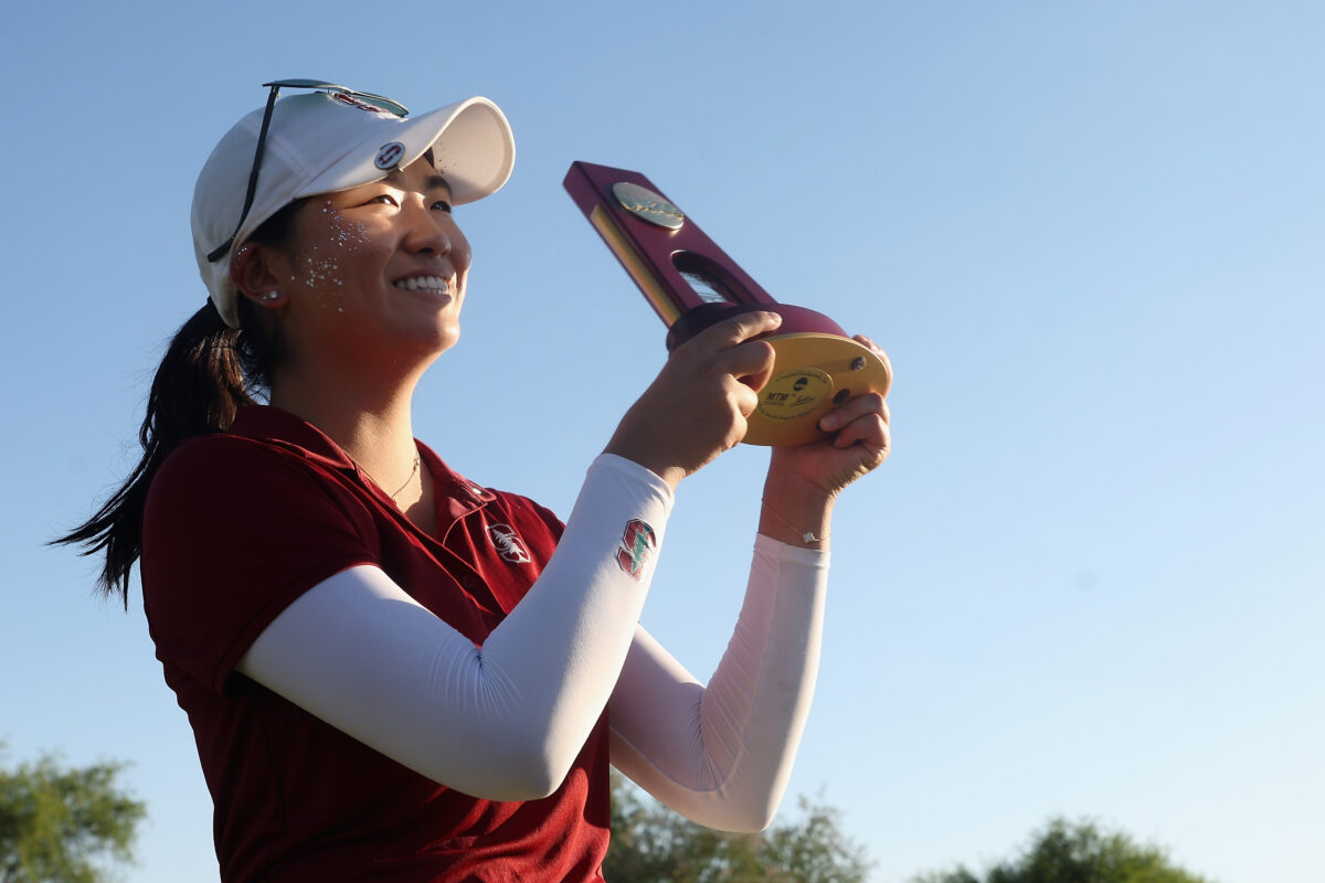 Queen of college golf: Rose Zhang captures 2023 NCAA individual title, first woman to win back-to-back NCAA championships