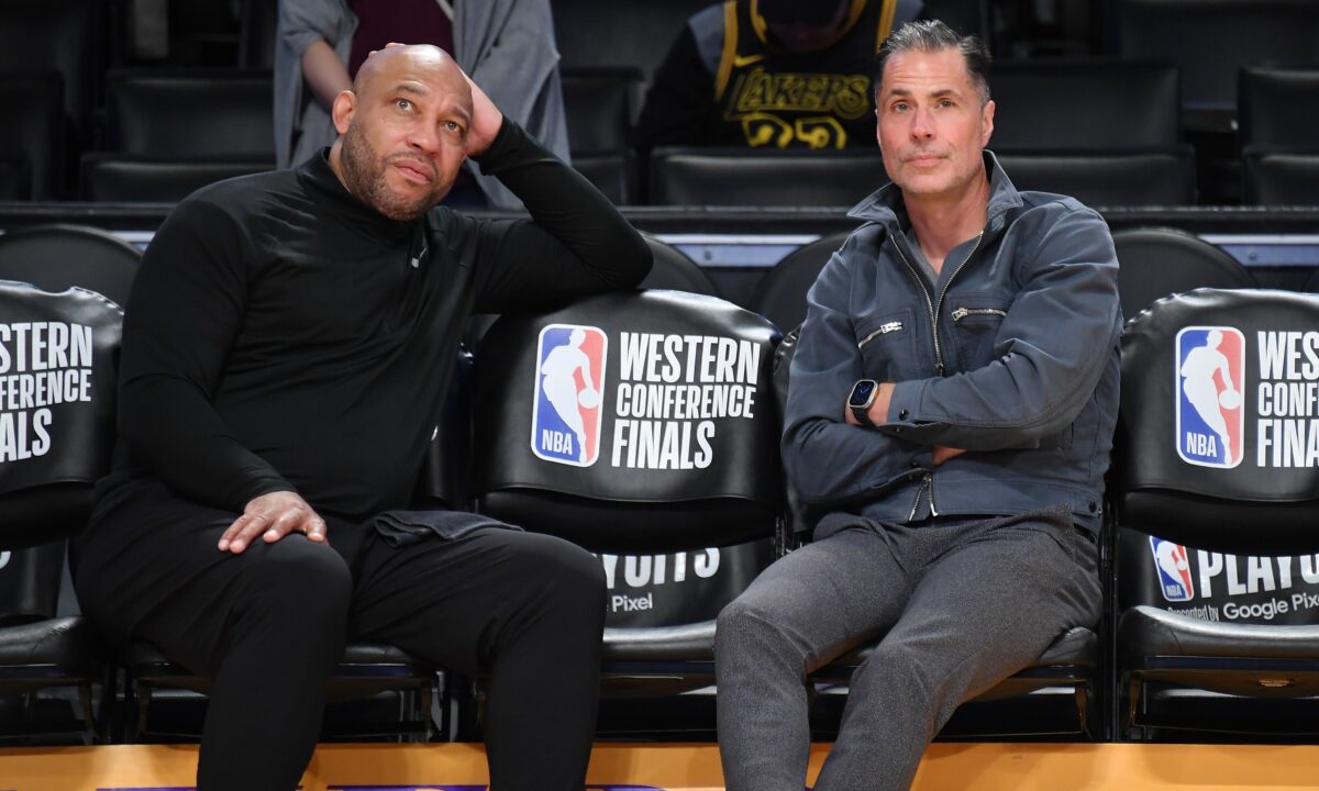 Rob Pelinka: Keeping Lakers’ core together is a high priority