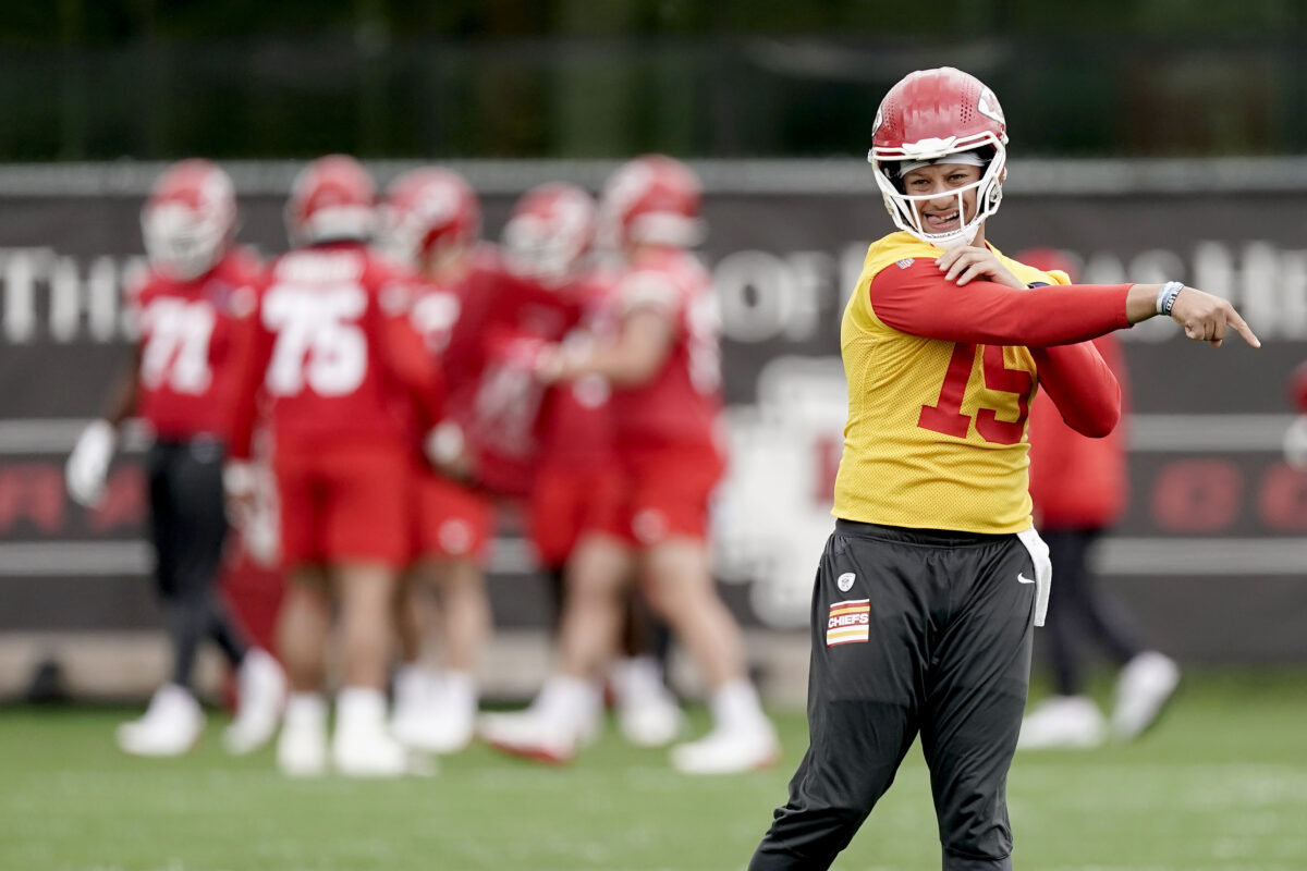 Here’s what Chiefs QB Patrick Mahomes enjoys most about OTAs