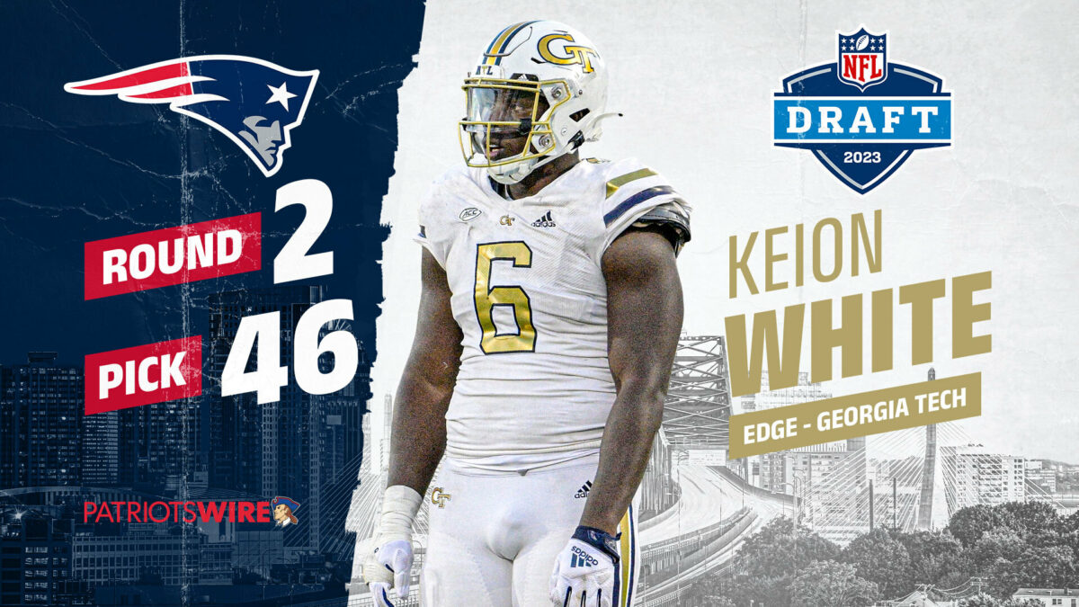 Final draft grades round-up for Patriots DE Keion White
