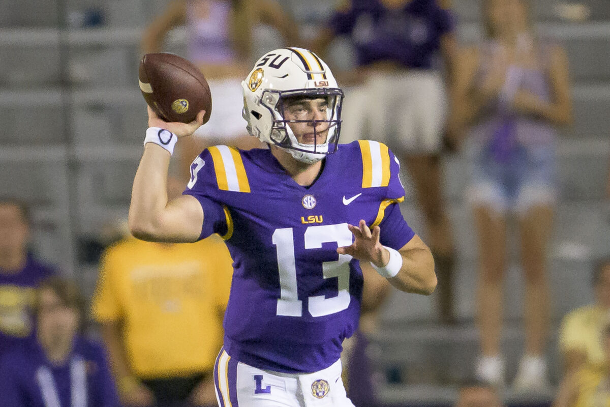 Brian Kelly’s QB management sets LSU up as longtime contenders