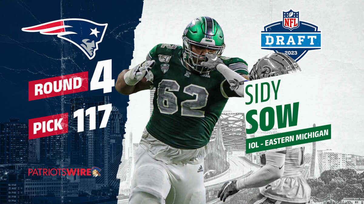 Final draft grades round-up for Patriots G Sidy Sow