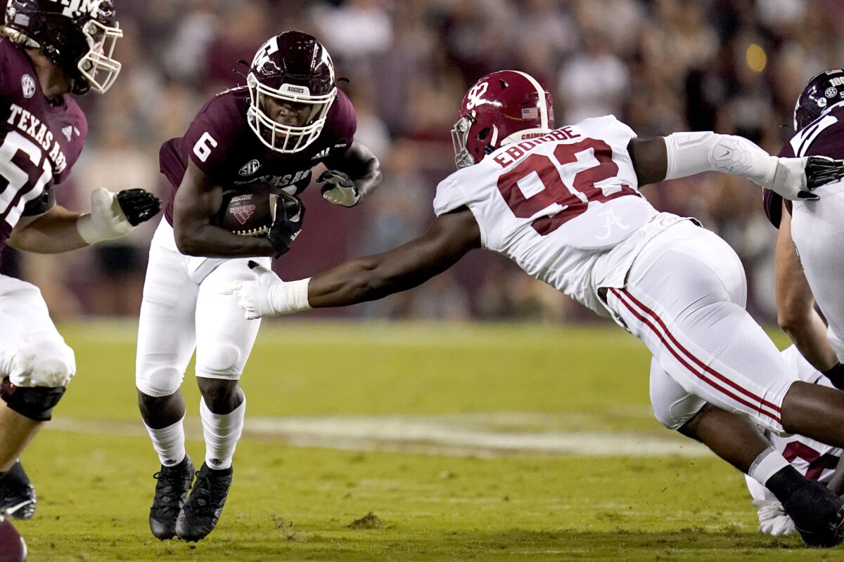Post-spring depth chart projections for Alabama’s defensive line
