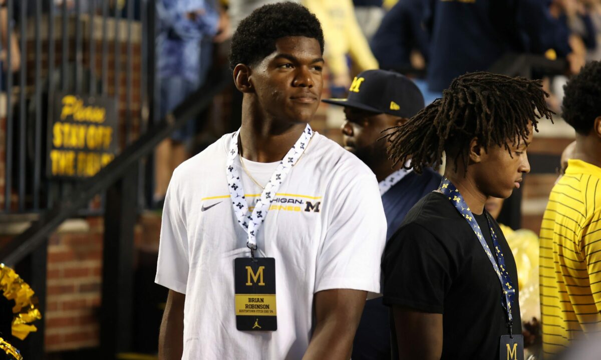 Top priority 2024 edge sets Michigan football official visit