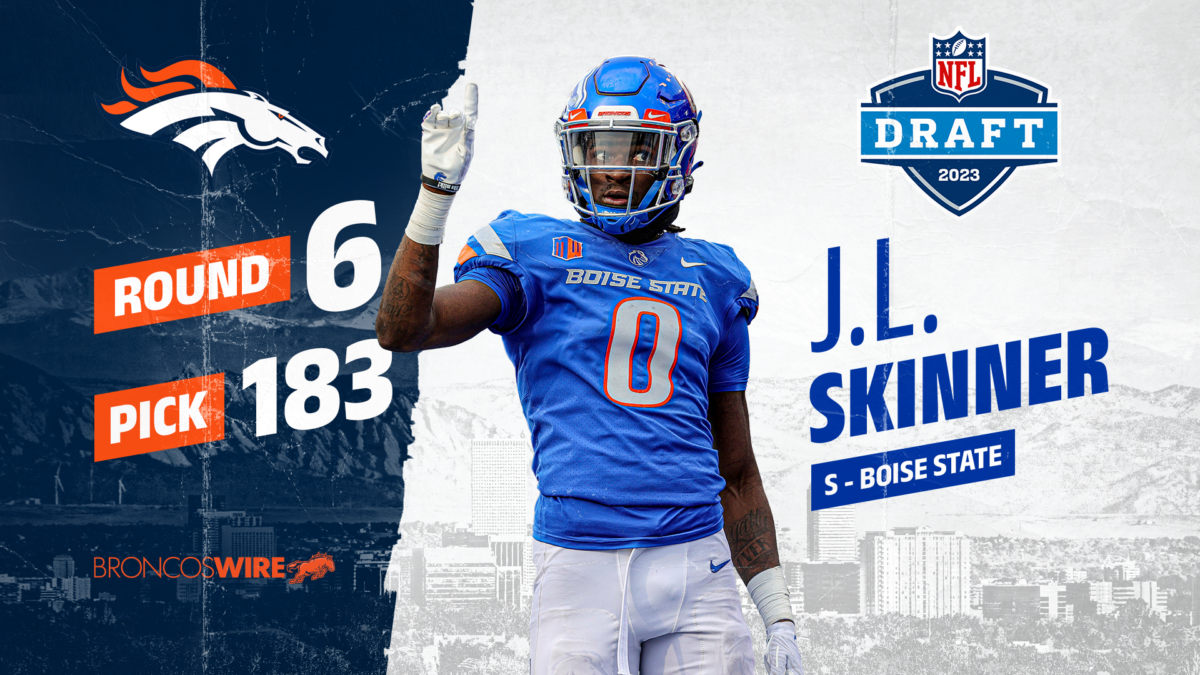 Broncos signing safety JL Skinner to 4-year rookie contract