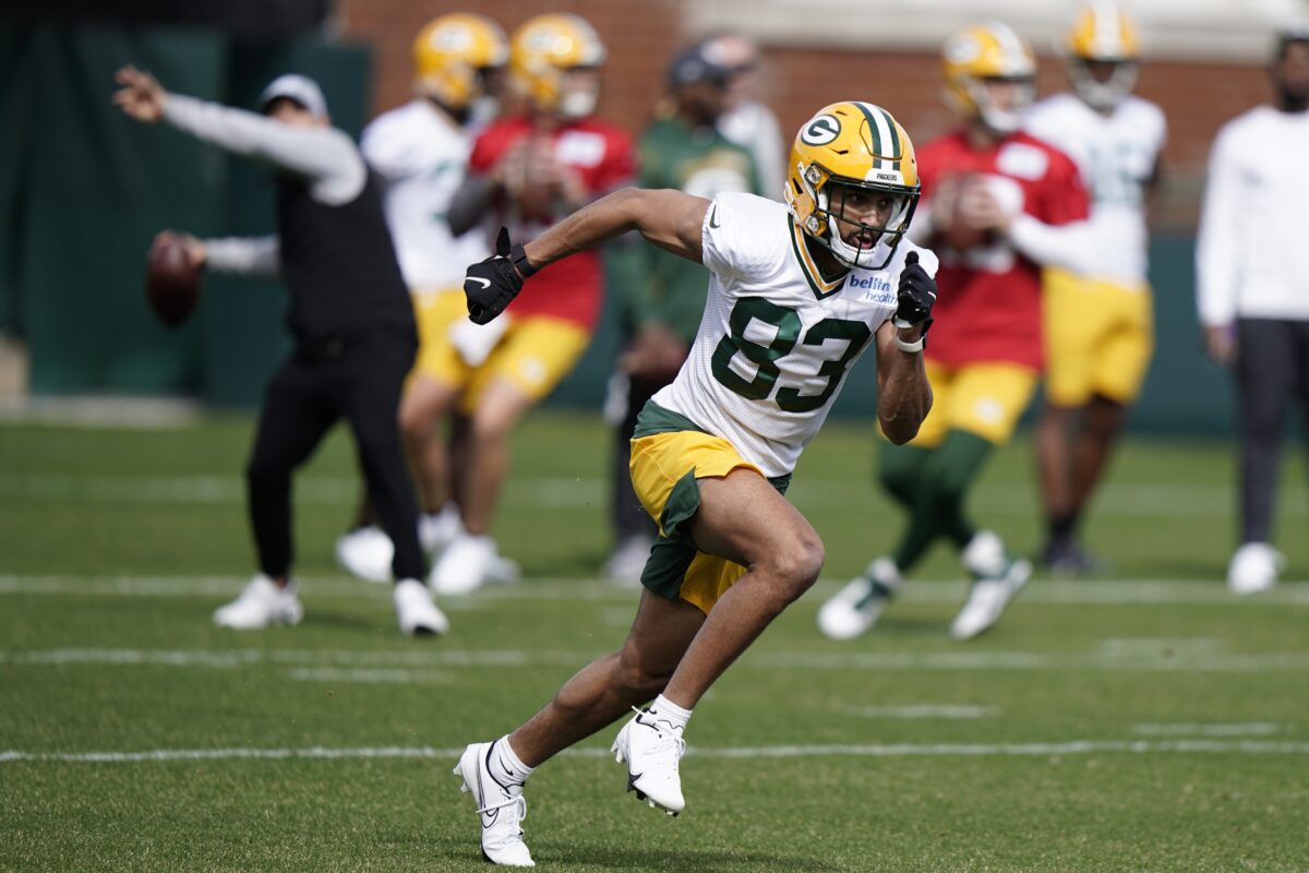 Packers WR Samori Toure aiming to make most of opportunity