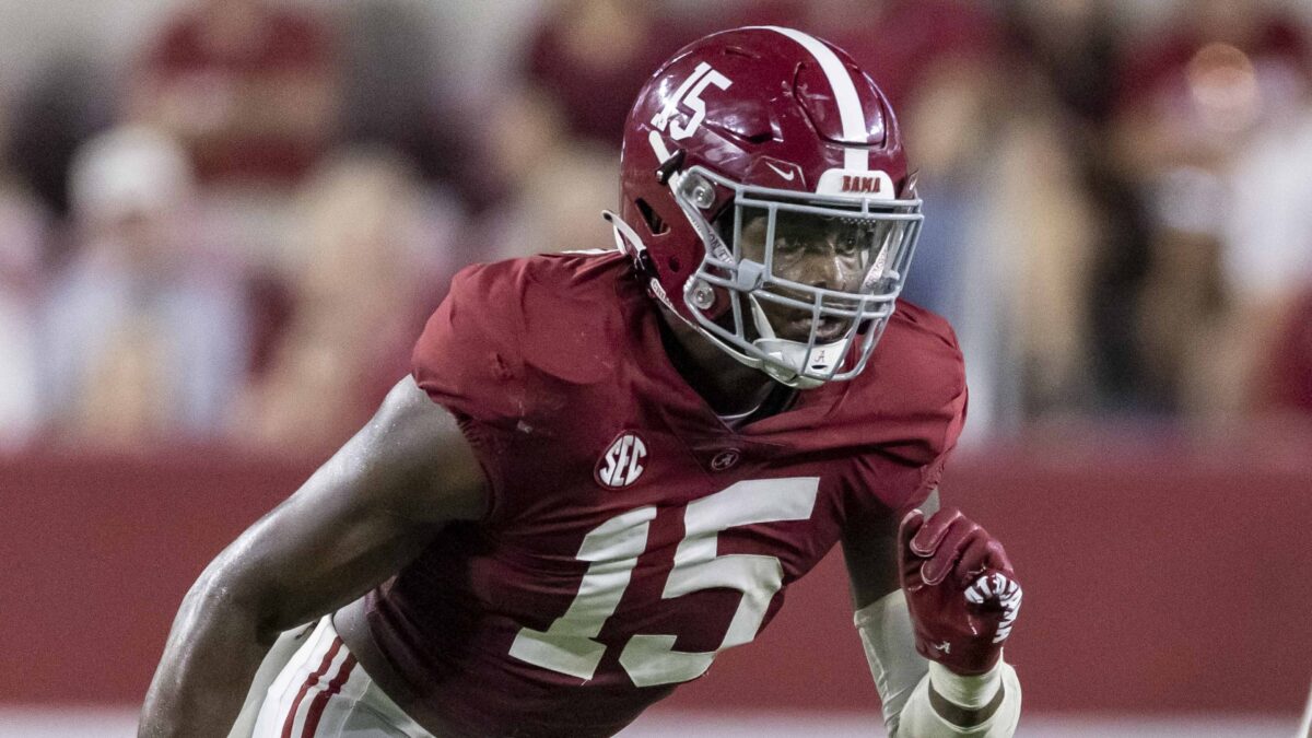 Post-spring depth chart projections for Alabama’s outside linebackers