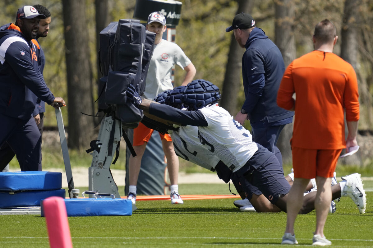 Photos from first day of Bears 2023 rookie minicamp