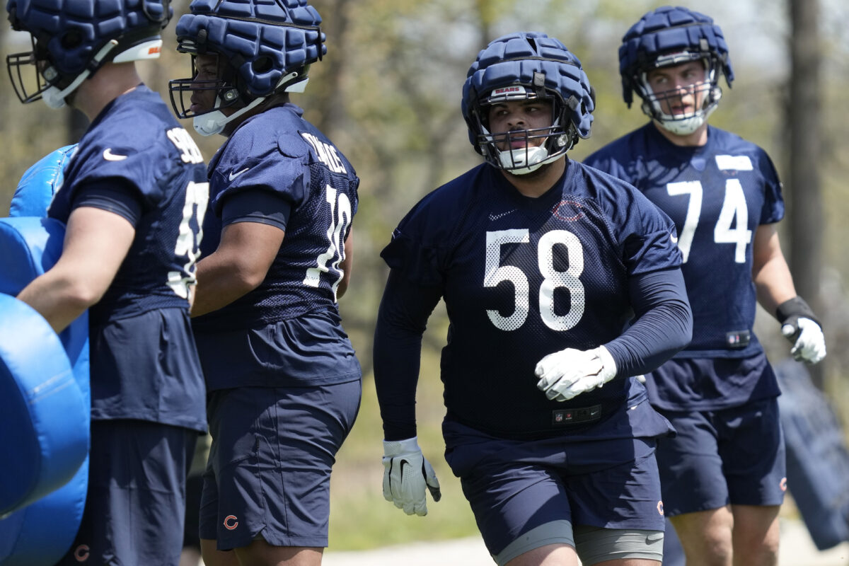 Bears sign Darnell Wright, Zacch Pickens, Tyler Scott to rookie deals