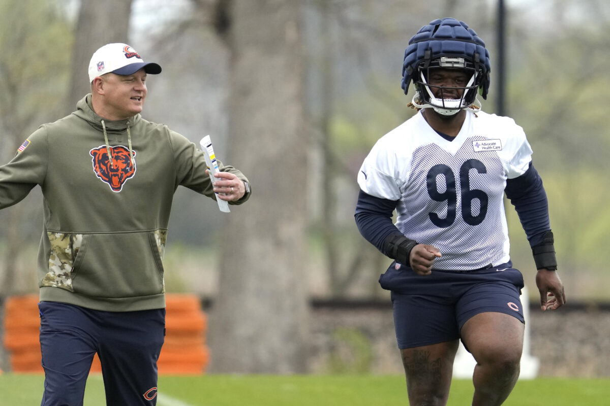 Photos from second day of Bears 2023 rookie minicamp