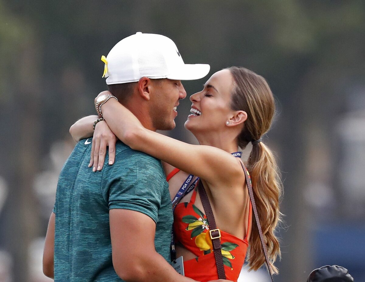 Why Jena Sims isn’t with Brooks Koepka at the 2023 PGA Championship