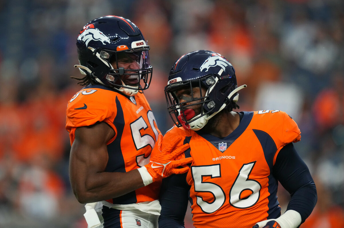 Broncos’ updated OLB depth chart after the NFL draft