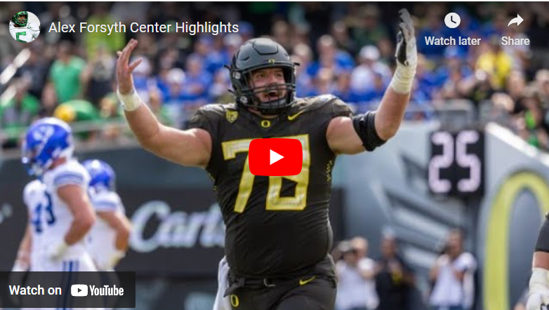 Check out these highlights of new Broncos center Alex Forsyth